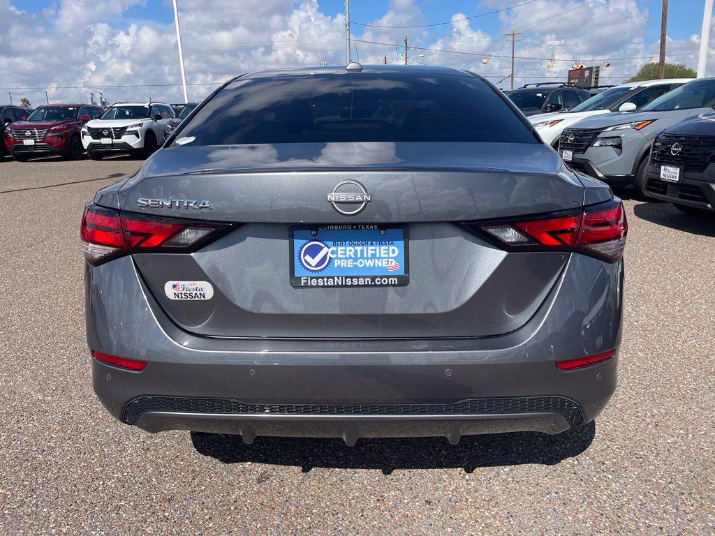 Certified 2025 Nissan Sentra SV FWD image 6