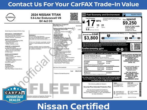 Certified 2024 Nissan Titan SV w/ SV Bronze Edition Package image 36