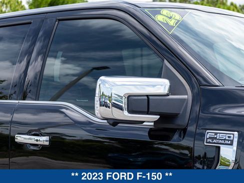 Used 2023 Ford F150 Platinum w/ Max Trailer Tow Package AWD/4WD image 11