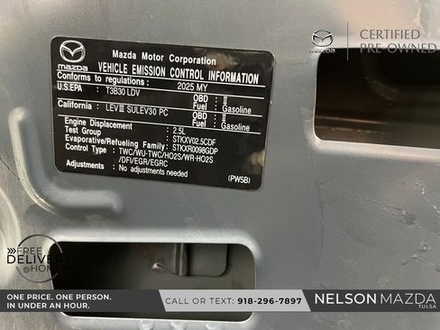 Certified 2025 MAZDA CX-30 AWD 2.5 S w/ Preferred Package image 50