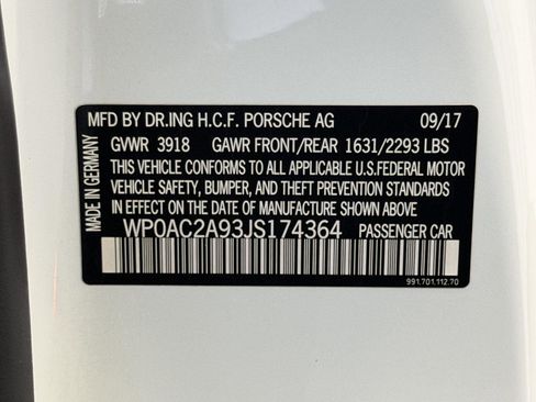 Used 2018 Porsche 911 GT3 image 25