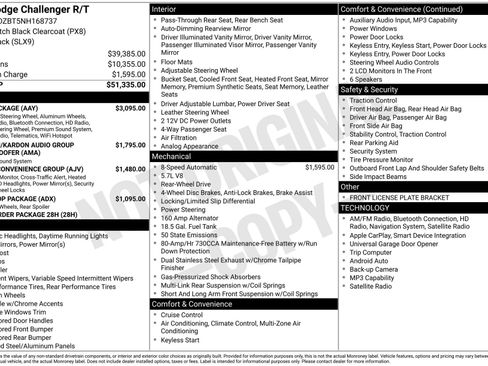 Used 2022 Dodge Challenger R/T w/ Plus Package RWD image 4