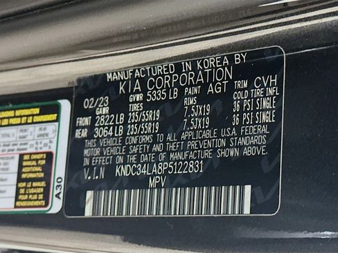Used 2023 Kia EV6 Wind w/ Wind Technology Package RWD image 12