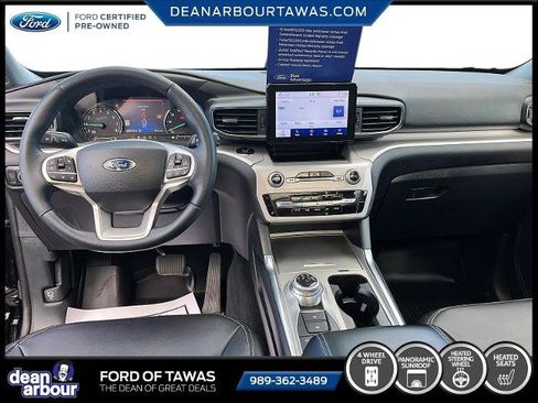 Certified 2023 Ford Explorer XLT w/ Equipment Group 202A AWD/4WD image 3