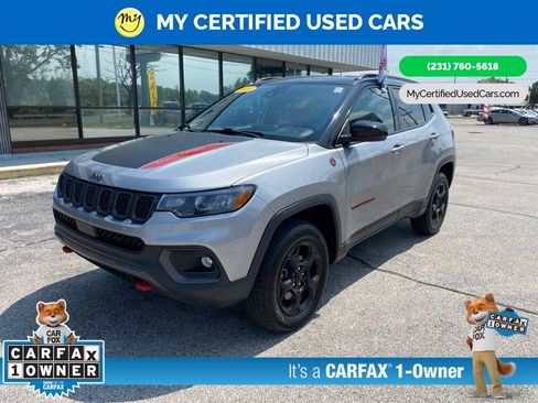 Used 2023 Jeep Compass Trailhawk AWD/4WD image 1