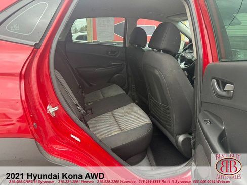 Used 2021 Hyundai Kona SE w/ Cargo Package AWD/4WD image 13
