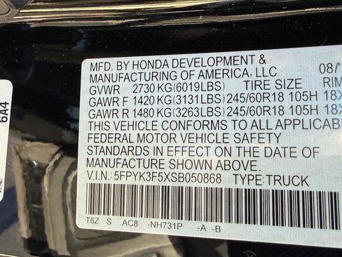 Certified 2025 Honda Ridgeline RTL image 23