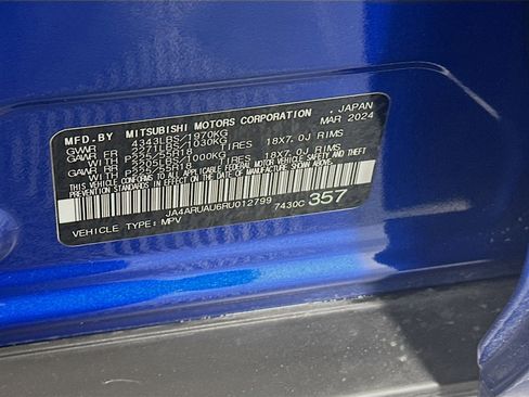 Used 2024 Mitsubishi Outlander Sport SE AWD/4WD image 12