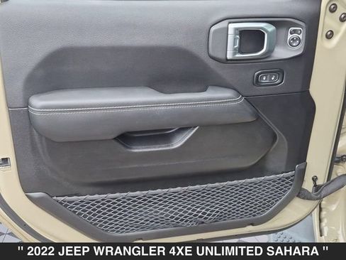 Used 2022 Jeep Wrangler Unlimited Sahara w/ Cold Weather Group AWD/4WD image 11