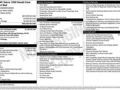 Used 2024 GMC Sierra 1500 Denali w/ Technology Package AWD/4WD image 14