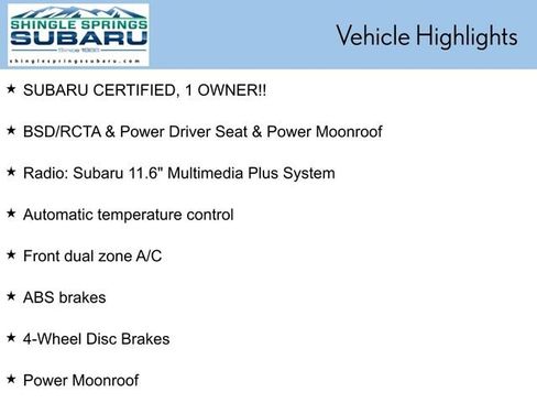 Certified 2025 Subaru Crosstrek 2.5i Sport AWD/4WD image 40