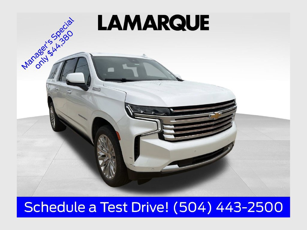 Used 2023 Chevrolet Suburban High Country w/ LPO, Illumination Package RWD image 1
