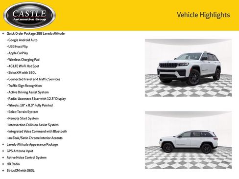 New 2027 Jeep Grand Cherokee Altitude AWD/4WD image 6