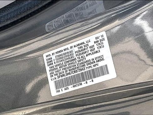 Used 2012 Honda Odyssey EX-L image 18