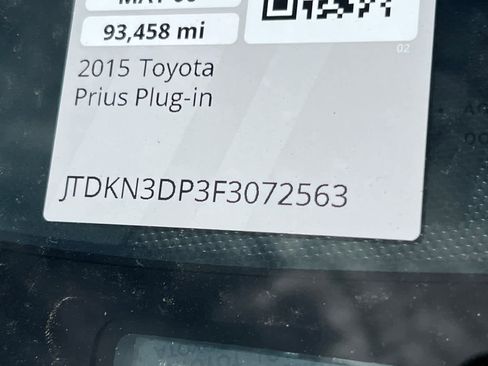 Used 2015 Toyota Prius Prime Plug-In Hybrid FWD image 23