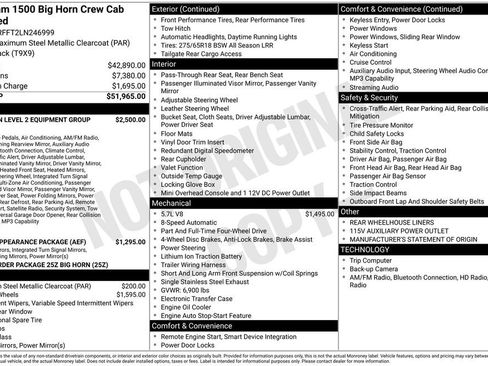 Used 2020 RAM 1500 Big Horn AWD/4WD image 32
