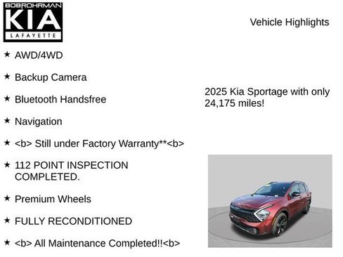 Used 2025 Kia Sportage X-Line AWD/4WD image 7
