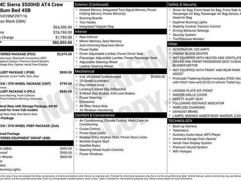 Used 2022 GMC Sierra 3500 AT4 w/ AT4 Preferred Package image 12