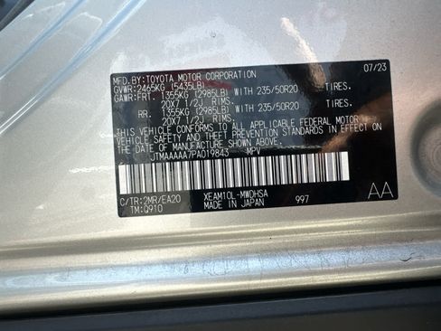 Used 2023 Toyota bZ4X FWD w/ Weather Package image 2