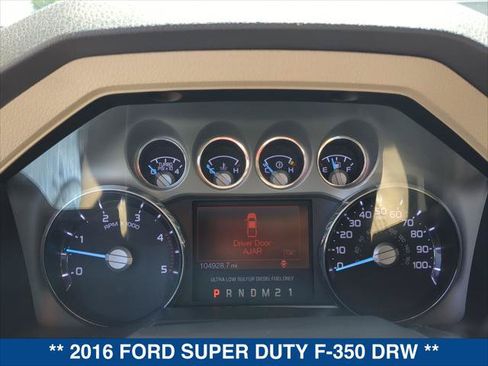 Used 2016 Ford F350 Lariat w/ Lariat Ultimate Package AWD/4WD image 16