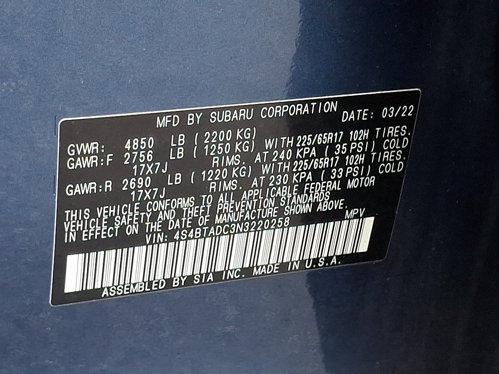 Used 2022 Subaru Outback Premium AWD/4WD image 25