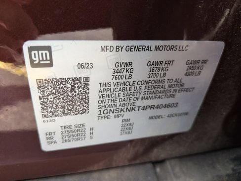 Used 2023 Chevrolet Tahoe LT w/ Luxury Package AWD/4WD image 29