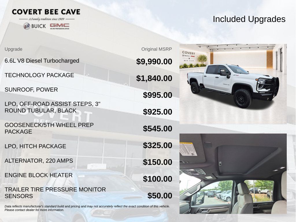 Used 2025 Chevrolet Silverado 2500 ZR2 w/ Technology Package AWD/4WD image 9