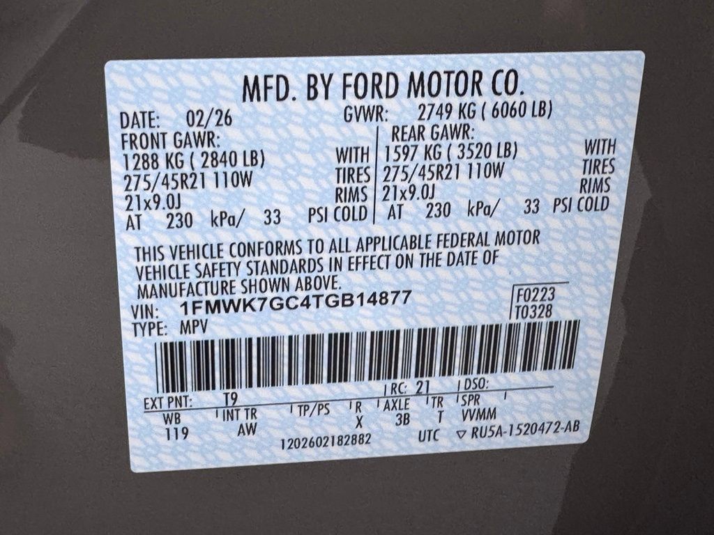 Used 2026 Ford Explorer ST w/ Sun And Sound Package RWD image 49