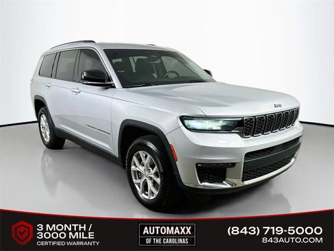 Used 2021 Jeep Grand Cherokee L Limited AWD/4WD image 1