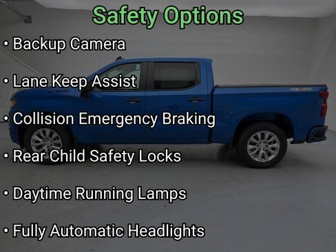 Certified 2023 Chevrolet Silverado 1500 Custom w/ LPO, Dark Essentials Package image 8
