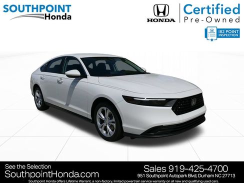 Certified 2026 Honda Accord LX image 1