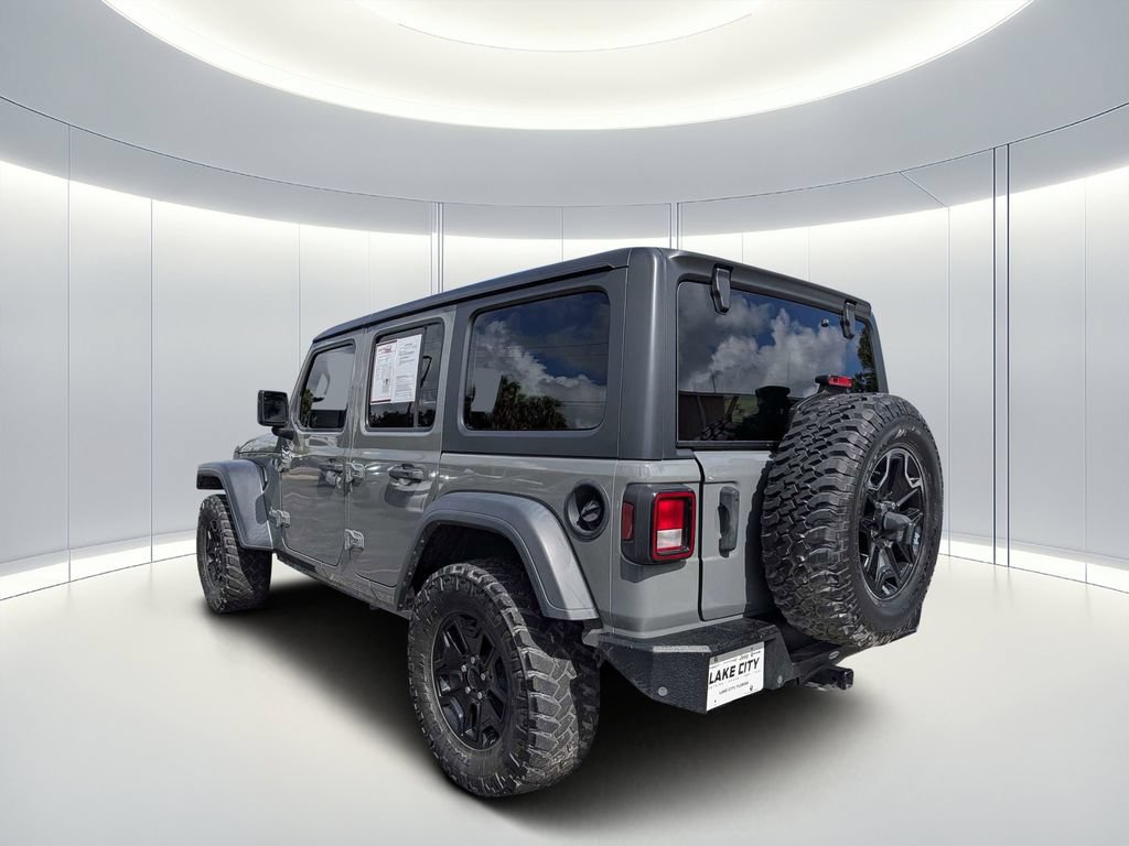 Used 2020 Jeep Wrangler Unlimited Sport S AWD/4WD image 4