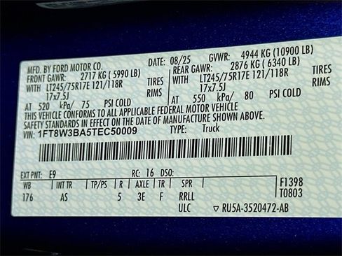 New 2026 Ford F350 XL w/ XL Chrome Package image 17