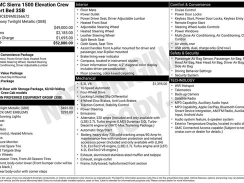 Used 2021 GMC Sierra 1500 Elevation AWD/4WD image 2