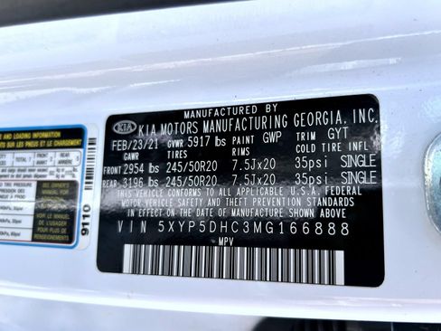 Used 2021 Kia Telluride SX w/ SX Prestige Package AWD/4WD image 23