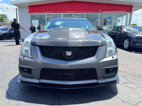 Used 2014 Cadillac CTS V w/ Wood Trim Package RWD image 2