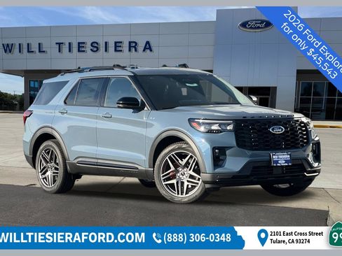 New 2026 Ford Explorer ST-Line w/ ST-Line Street Pack RWD image 1