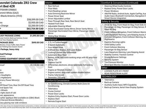 Certified 2024 Chevrolet Colorado ZR2 w/ Technology Package AWD/4WD image 32