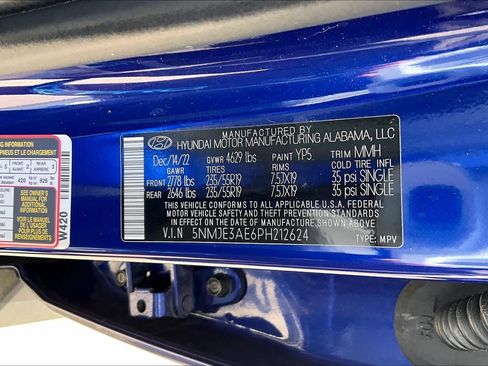 Used 2023 Hyundai Tucson Limited w/ Cargo Package FWD image 30