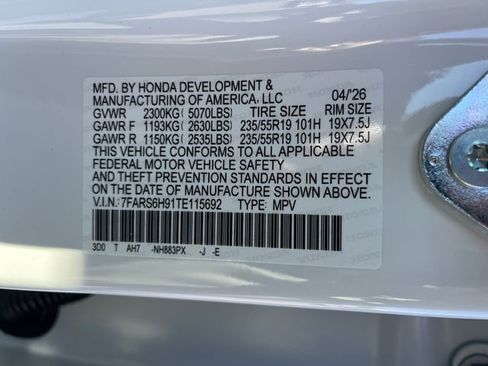 New 2026 Honda CR-V Sport Touring image 21