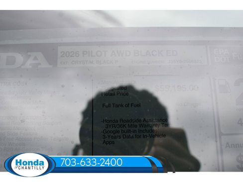 New 2026 Honda Pilot Black Edition image 39