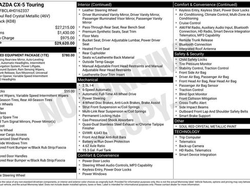 Used 2017 MAZDA CX-5 Touring w/ Preferred Equipment Package image 10