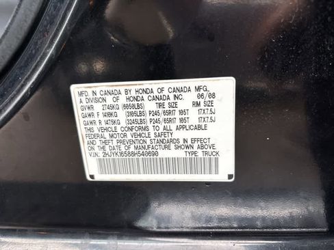 Used 2008 Honda Ridgeline RTL image 15