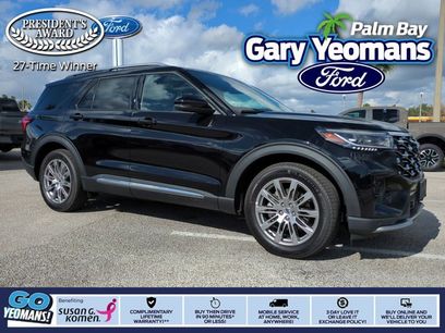 New 2026 Ford Explorer Platinum