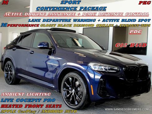 Used 2022 BMW X4 xDrive30i w/ M Sport Package 2 image 9