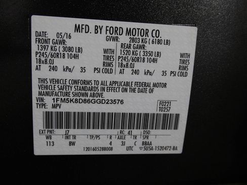 Used 2016 Ford Explorer XLT w/ Equipment Group 201A image 47