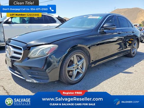 Used 2019 Mercedes-Benz E 450 4MATIC Sedan image 1