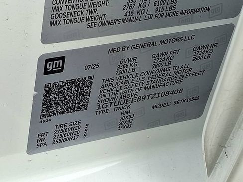 Used 2026 GMC Sierra 1500 AT4 w/ AT4 Premium Package AWD/4WD image 28