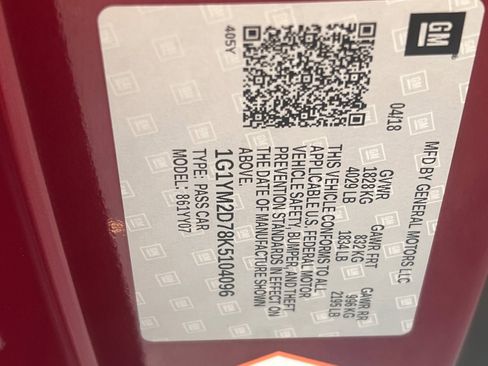 Used 2019 Chevrolet Corvette Stingray Coupe image 21