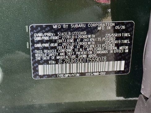 New 2026 Subaru Outback Limited XT AWD/4WD image 45